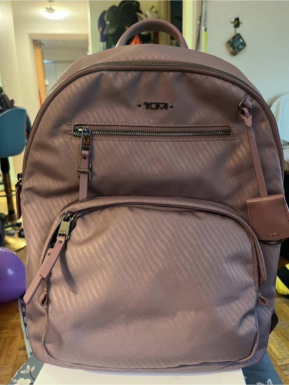 Tumi Mauve Pink Backpack